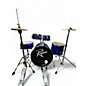 Used Rogue 5 Piece Junior Kicker Blue Drum Kit