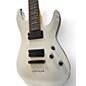 Used Schecter Guitar Research Demon 7 String Arctic White Solid Body Electric Guitar