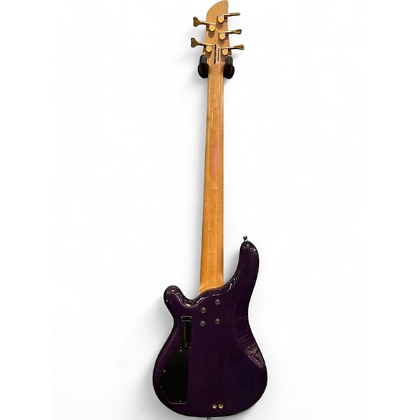Used Fernandes FRB 125 Purple Electric Bass Guitar