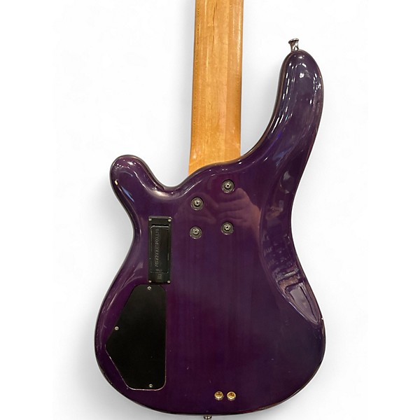 Used Fernandes FRB 125 Purple Electric Bass Guitar
