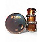 Used Yamaha 4 Piece Star Classic Kit Orange Sparkle Drum Kit thumbnail