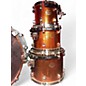 Used Yamaha 4 Piece Star Classic Kit Orange Sparkle Drum Kit