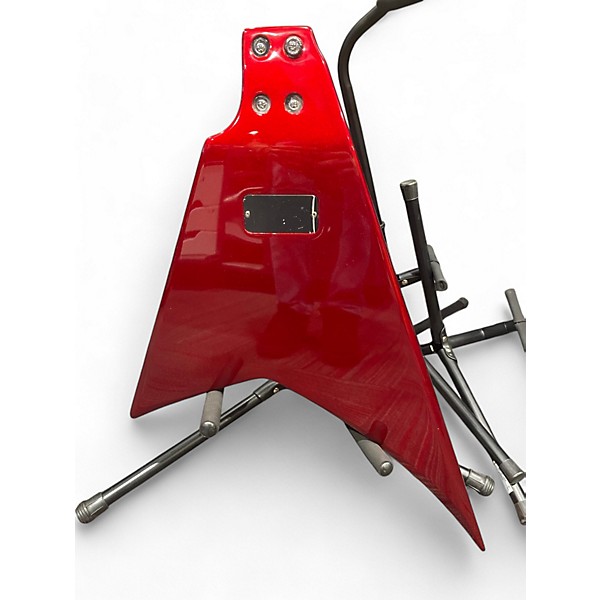 Used Kramer CHARLIE PARRA VANGUARD Candy Apple Red Solid Body Electric Guitar