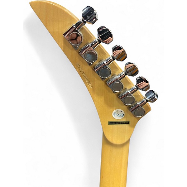 Used Kramer CHARLIE PARRA VANGUARD Candy Apple Red Solid Body Electric Guitar