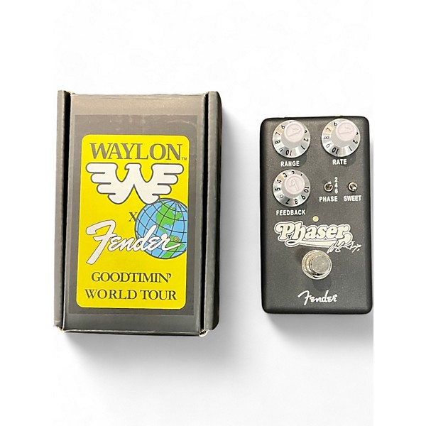 Used Fender Waylon Jennings Phaser Effect Pedal