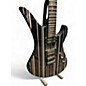 Used Schecter Guitar Research Synyster Gates Signature Standard Black and Silver Solid Body Electric Guitar