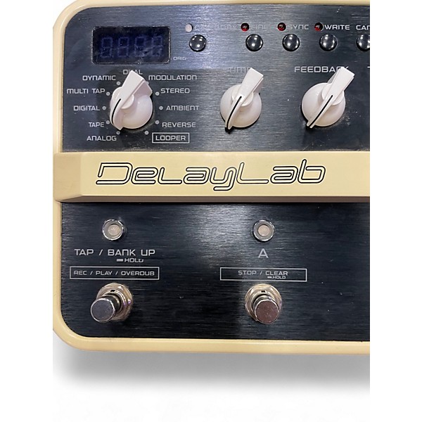 Used VOX delay lab Effect Pedal