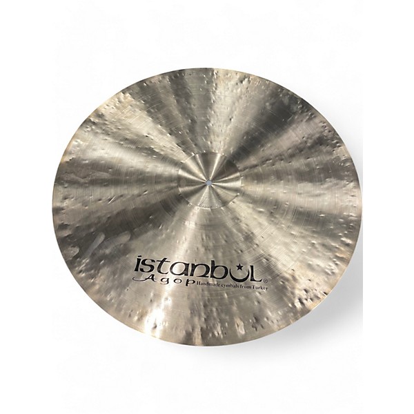 Used Istanbul Agop 24in 24" JOEY WARONKER SIGNATURE RIDE Cymbal