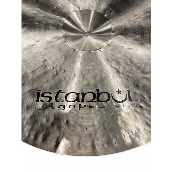 Used Istanbul Agop 24in 24" JOEY WARONKER SIGNATURE RIDE Cymbal