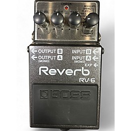 Used BOSS RV6 Digital Reverb Effect Pedal