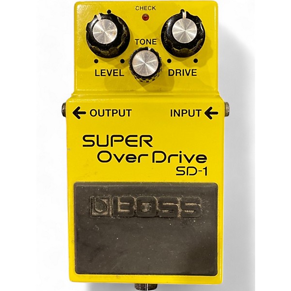 Used BOSS SD1 Super Overdrive Effect Pedal