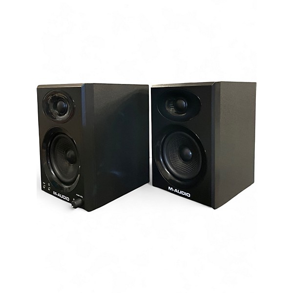 Used M-Audio bx3 graphite pair Powered Monitor