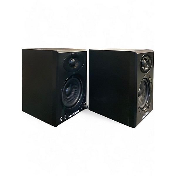 Used M-Audio bx3 graphite pair Powered Monitor