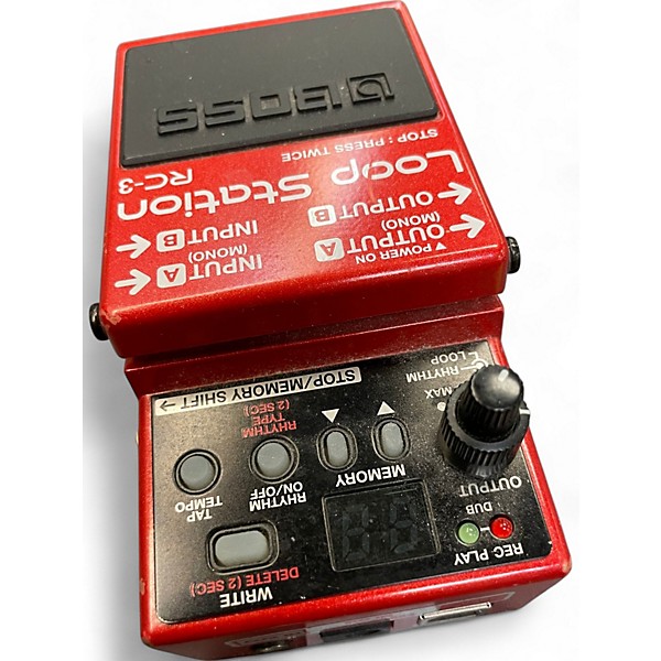 Used BOSS RC3 Loop Station Pedal