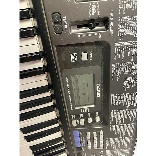 Used Casio CTK720 61-Key Portable Keyboard