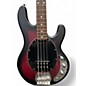 Used Sterling by Music Man Sub 4 red burst Electric Bass Guitar