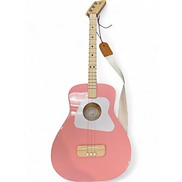 Used Loog Guitars MINI 3 STRING PINK Acoustic Guitar