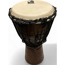 Used Toca Origins Djembe African Mask 8in. Djembe