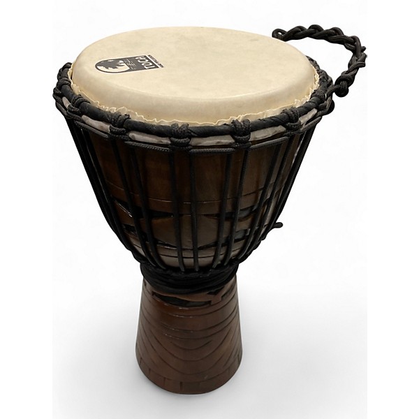 Used Toca Origins Djembe African Mask 8in. Djembe