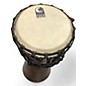 Used Toca Origins Djembe African Mask 8in. Djembe