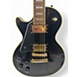 Used Epiphone Les Paul Custom Pro Left Handed Ebony Electric Guitar thumbnail