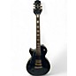 Used Epiphone Les Paul Custom Pro Left Handed Ebony Electric Guitar