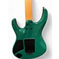 Used Donner DST 700 Green Solid Body Electric Guitar