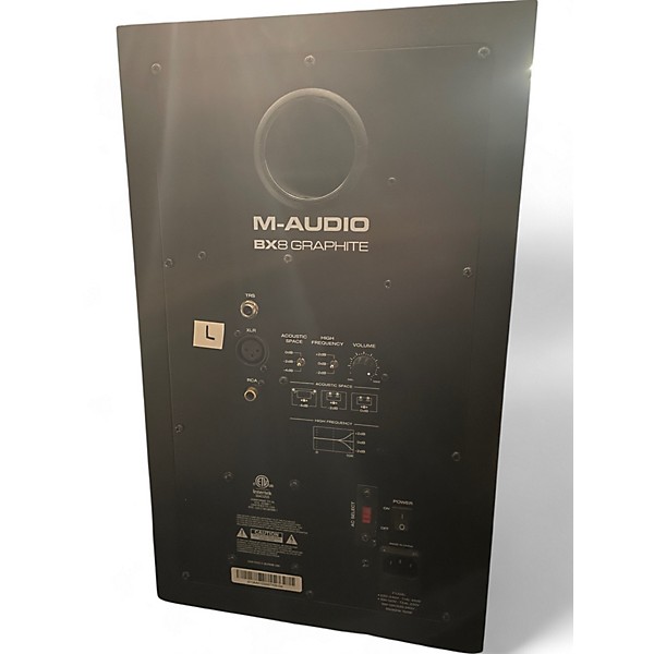 Used M-Audio BX8 D2 Pair Powered Monitor