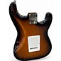 Used Squier Affinity Stratocaster Left Handed 2 Tone Sunburst Electric Guitar