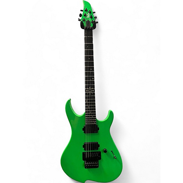 Used Vola Oz Keene Green Machine Solid Body Electric Guitar