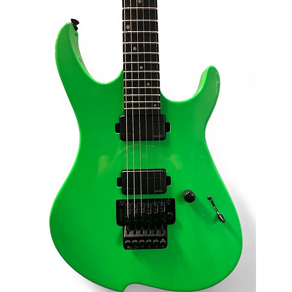 Used Vola Oz Keene Green Machine Solid Body Electric Guitar