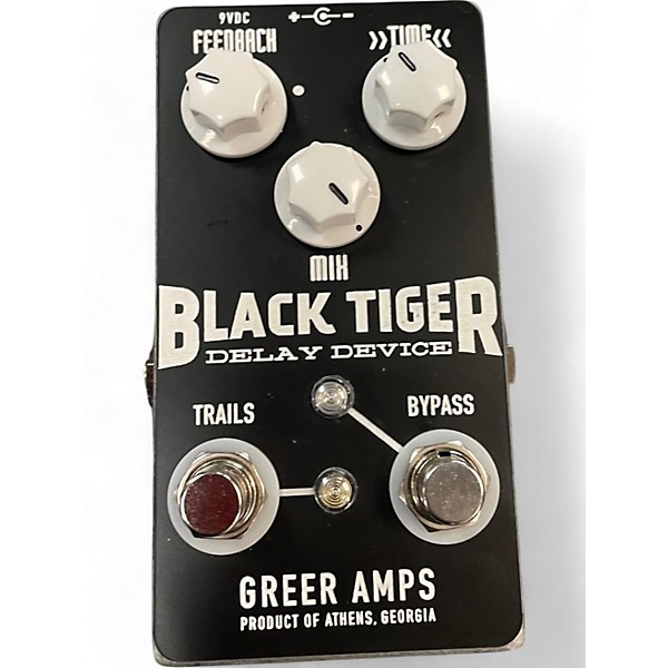 Used Greer Amps BLACK TIGER DELAY DEVICE Effect Pedal