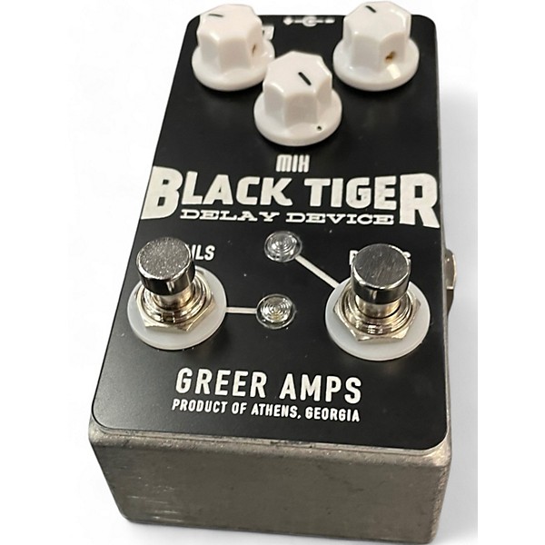 Used Greer Amps BLACK TIGER DELAY DEVICE Effect Pedal