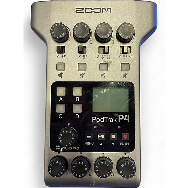 Used Zoom PODTRAK P4 MultiTrack Recorder