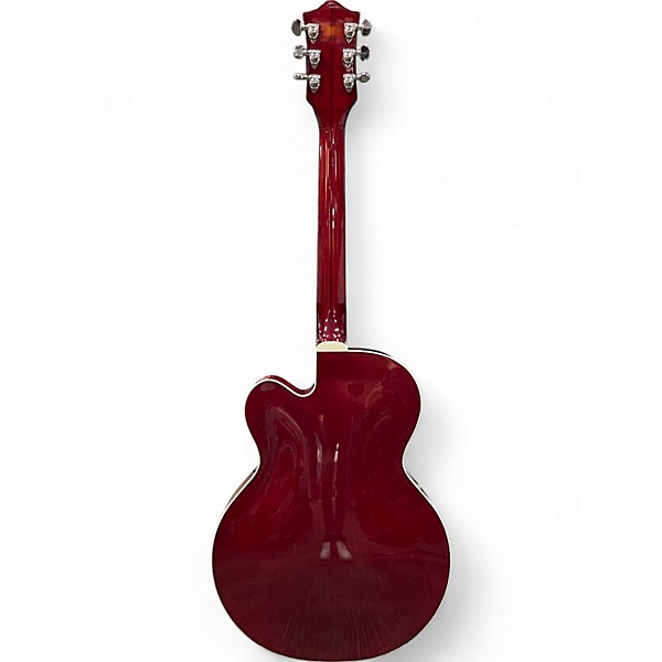 Used 2004 Gretsch Guitars G6119 Chet Atkins Signature Tennessee Rose Red Hollow Body Electric Guitar