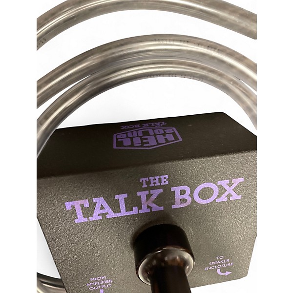 Used Heil Sound talk box Effect Pedal