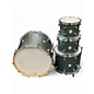 Used DW 5 Piece Design Series Sage Green Metallic Drum Kit