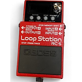 Used BOSS Rc-5 loop station Pedal