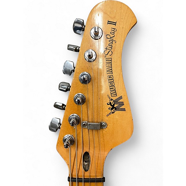 Vintage 1970s Sterling by Music Man STING RAY II Natural Solid Body Electric Guitar