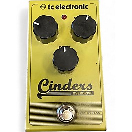 Used TC Electronic Cinders Overdrive Effect Pedal