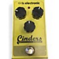 Used TC Electronic Cinders Overdrive Effect Pedal thumbnail