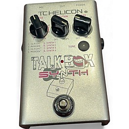 Used TC Helicon TALKBOX SYNTH Effect Pedal