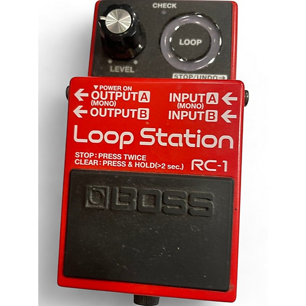 Used BOSS RC1 Loop Station Pedal