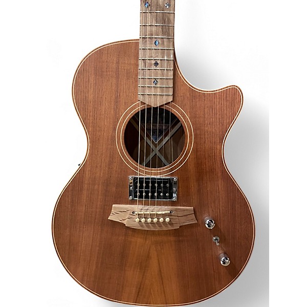 Used Cole Clark AN2EC-BLBL HUM Natural Acoustic Electric Guitar