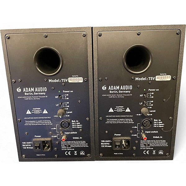 Used ADAM Audio T5V PAIR Powered Monitor