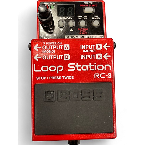 Used BOSS RC3 Loop Station Pedal