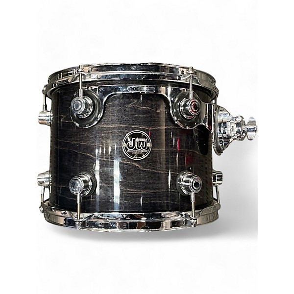 Used DW 3 Piece Performance Series Ebony Drum Kit