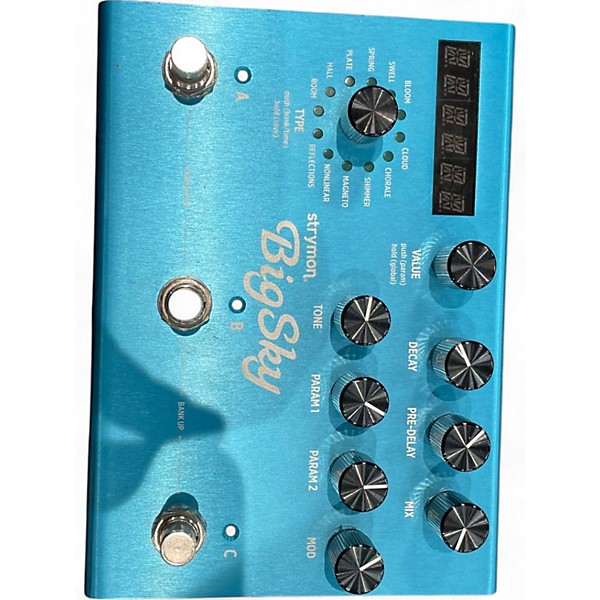 Used Strymon Bigsky Reverb Effect Pedal