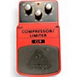 Used Behringer CL9 Compressor/Limiter Effect Pedal thumbnail