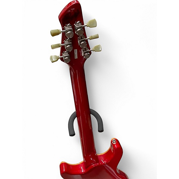 Used J. Robert DOUBLE CUT RED Solid Body Electric Guitar